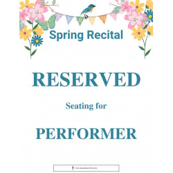 Springtime Recital Party Pack