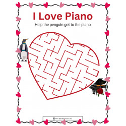 I love Piano Maze