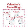 Valentine's Piano Bingo