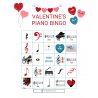 Valentine's Piano Bingo