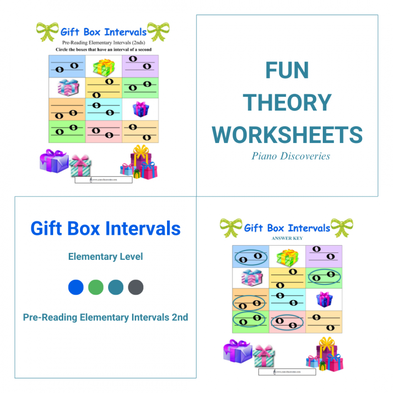 Gift Box Pre-Reading Intervals 2nds