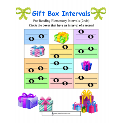 Gift Box Pre-Reading Intervals 2nds