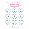 Valentine's Music Symbol Matching Game