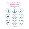 Valentine's Music Symbol Matching Game