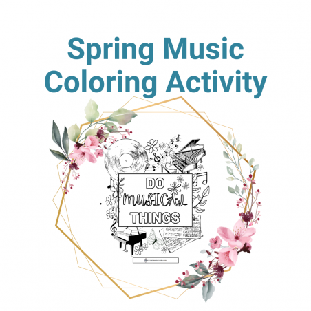 Do Musical Things Coloring Page