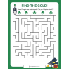 Find the Gold! (St. Patrick's Day piano maze activity)