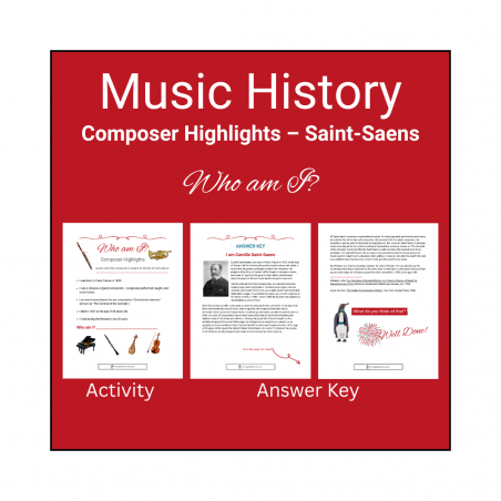 Composer Who Am I - Saint-Saens