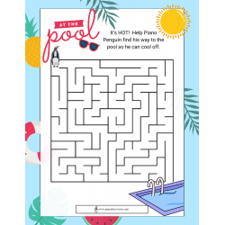 At the Pool Music Maze
