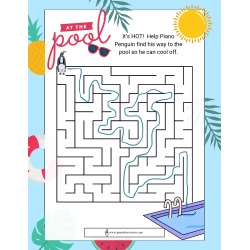 At the Pool Music Maze
