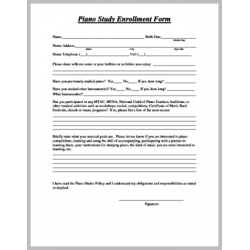 Enrollment Form for Adult...