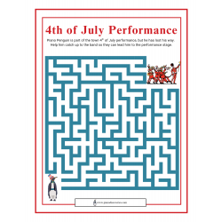 4th of July Performance Maze