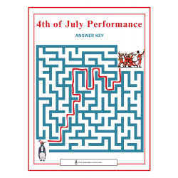 4th of July Performance Maze