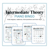 Intermediate Theory Piano Bingo