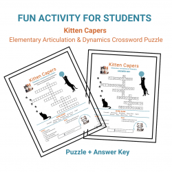 Kitten Capers Elementary...