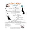 Kitten Capers Elementary Articulation & Dynamics Crossword Puzzle