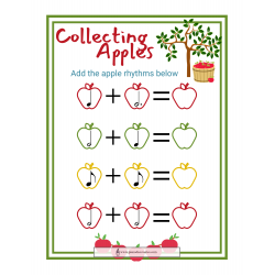 Collecting Apples Rhythm Practice
