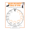 Halloween Circle of 5ths (Major & minor)