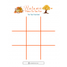 Autumn Piano Tic-Tac-Toe