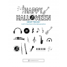 Halloween Music Hidden Pictures Coloring