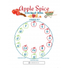 Apple Spice: Beginner Circle of 5ths worksheet, key names only