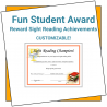 Sight Reading Champion: customizable music achievement award