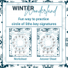 Winter Wonderland Circle of 5ths: Major Key Signatures