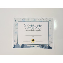 Winter Recital Award Certificates