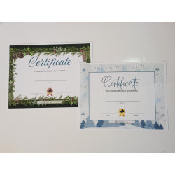 Winter Recital Award Certificates