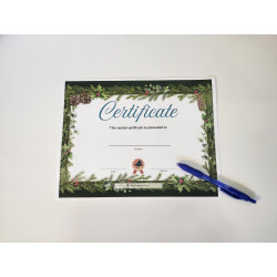 Winter Recital Award Certificates