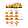 Pumpkin Patch Rhythm: elementary level worksheet (PDF Download)