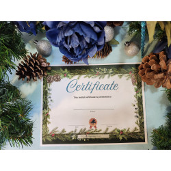 Winter Recital Award Certificates