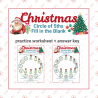 Christmas Circle of 5ths: Fill in the Blank Worksheet (PDF)