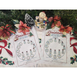 Christmas Circle of 5ths: Fill in the Blank Worksheet (PDF)