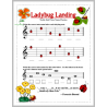 Ladybug Landing Treble Note Name Practice
